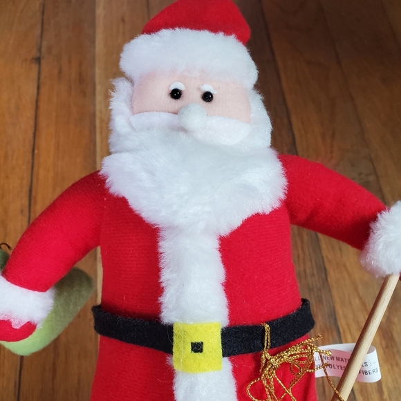 Santa Claus standing plush‎ Christmas decor shelf decor - Picture 6 of 9